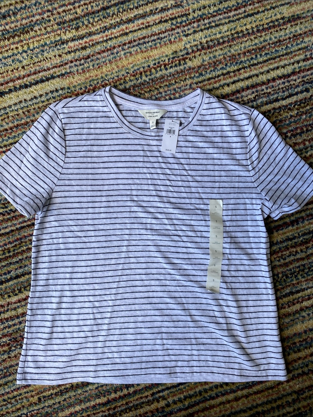 Banana Republic linen blend tee